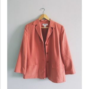 Vintage Salmon Longline Blazer